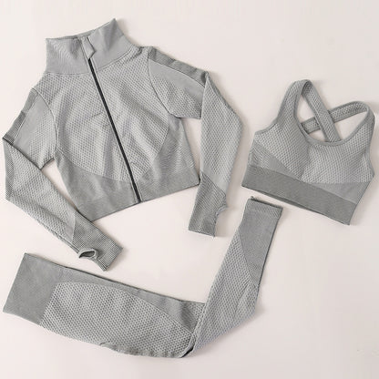 Seamless Yoga Suit Set