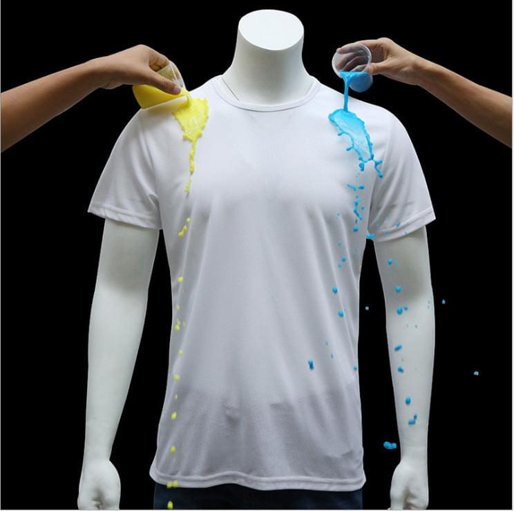 Quick-drying Waterproof Anti-fouling T-shirt Couple Half Sleeve Bottoming Shirt