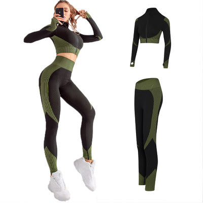 Seamless Yoga Suit Set